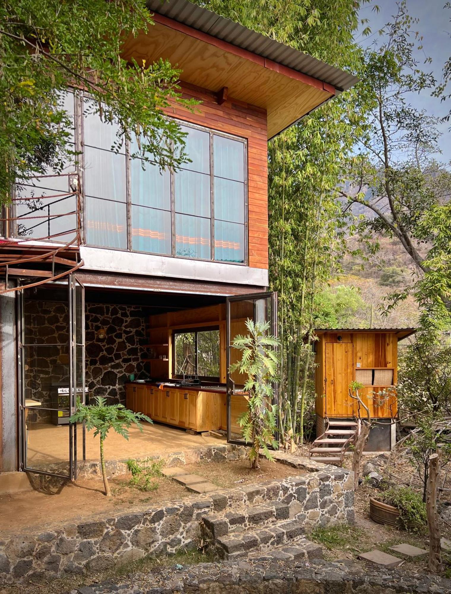 Santuario Ave Fénix-Cabañas Tepoztlán Exterior foto