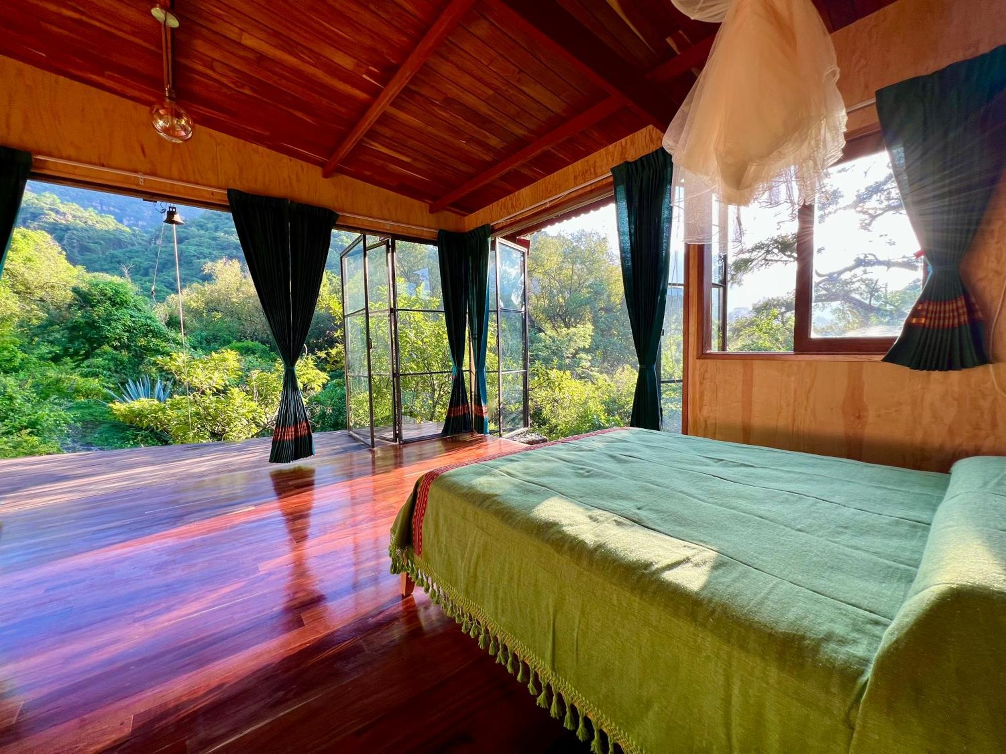 Santuario Ave Fénix-Cabañas Tepoztlán Habitación foto